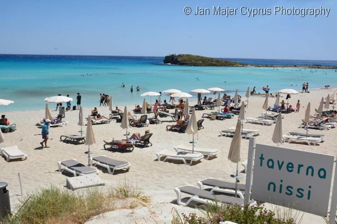 Nissi 3 Amazing Sea View Apartment Ayia Napa Exterior photo