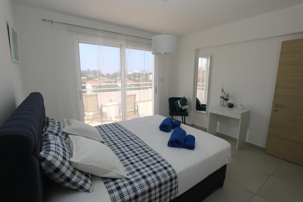 Nissi 3 Amazing Sea View Apartment Ayia Napa Exterior photo