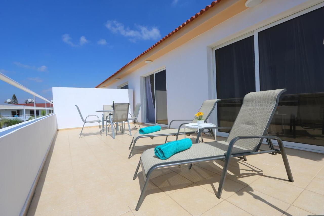 Nissi 3 Amazing Sea View Apartment Ayia Napa Exterior photo